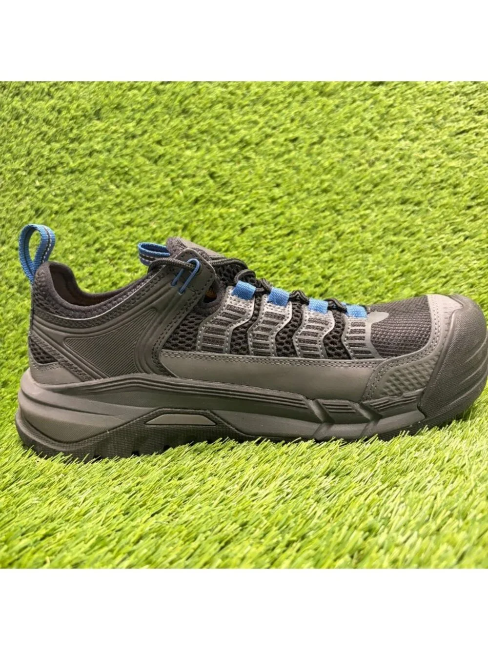 Keen Utility Birmingham Men Size 10.5 Black Gray Composite Toe Safety Work Shoes